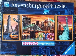 Ravensburger Premium Puzzle "Triptychon New York",1000 Teile,1x gelegt, fast neu - Bild 1 von 4