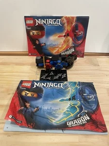 Lego Kai 70647 Hunted Dragon Masters Ninjago Minifigure Jay (+ Manuals/parts) - Picture 1 of 10