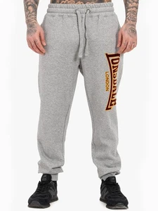 LONSDALE Pantaloni da Jogging Uomo "Blackley" | Marl Grey | Grigio Pantaloni Streetwear - Foto 1 di 3