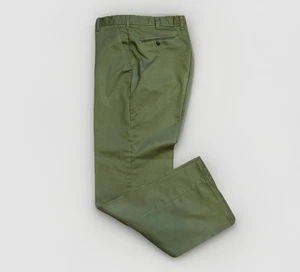 BSA Boy Scouts of America Mens Sz. 34 (Hemmed 34x33) Green Uniform Slacks Pants - Picture 1 of 23