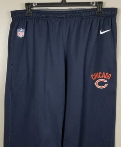NIKE CHICAGO BEARS SWEATPANTS HOSE NFL TEAM PUBLISHED NAVY BLAU SELTEN (GR. 3XL) - Bild 1 von 14
