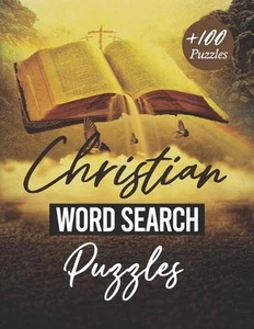 Christian Word Search: Christian Word Search Puzzles: Find the Words: A Large Pr - Picture 1 of 1