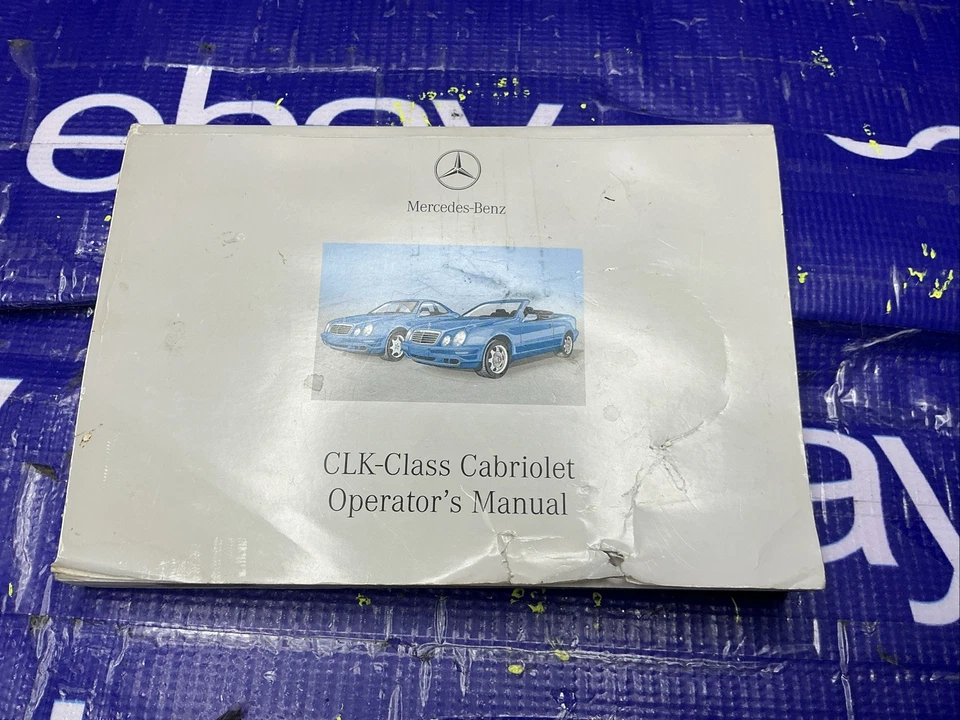 Mercedes-Benz CLK320/430 2003 descapotable manual del propietario 2085842896 Foto 1 de 4