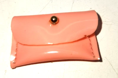Vintage Pink Barbie Purse  Superstar Barbie Pink Vinyl Clutch - Image 1 of 4