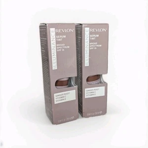 2 Revlon Illuminance Serum Tint Broad Spectrum SPF 15 605 Rich Mahogany - Picture 1 of 5