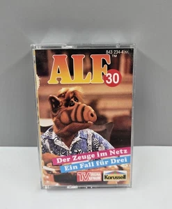 ALF MC Kasette Folge 30 Der Zeuge im Netz / Ein Fall für Drei Getestet 90er Rar - Bild 1 von 3