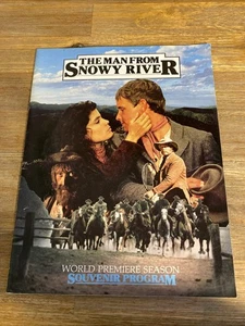 El hombre de Snowy River. Programa de recuerdos de la temporada de estreno mundial  - Imagen 1 de 3