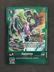 Digimon Card Game - Galemon - Judge Card P-132 - Picture 1 of 2
