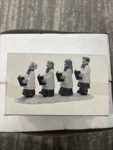 Department 56 Snow Village "Chorkinder" # 51470 Retired With Original Box - Bild 1 von 3