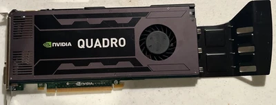 Dell Nvidia Quadro K4000 3GB GDDR5 2x Display Port DVI Port Graphic Card - Image 1 of 3