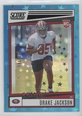 2022 Score Rookies Stars /399 Drake Jackson #316 Rookie RC - Image 1 of 2