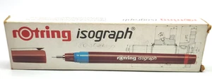 Nuevo en caja rOtring Isógrafo 0,13 mm Pluma Técnica - Hecho en W. Alemania - Imagen 1 de 12