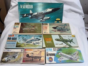 LOTTO modellini aerei AURORA B-58 HASEGAWA RF- 101C F-106A monogramma RB-66A IMC A-4 - Foto 1 di 22