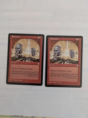 2 Ruination Stronghold MTG NM Free Shipping with tracking - Image 1 of 2