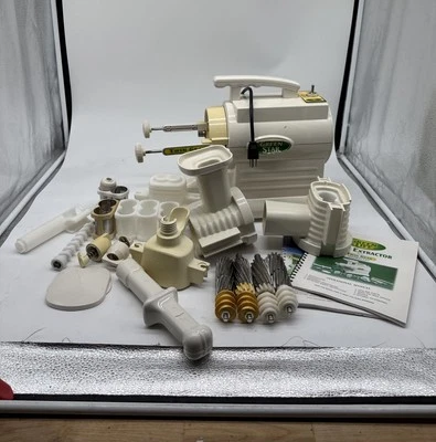 Extractor de Jugos Green Star Modelo GS-1000 Twin Gear con Accesorios.       s5 Foto 1 de 4