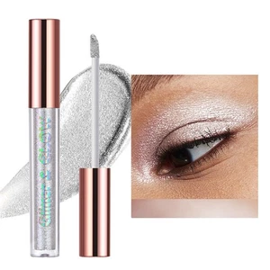 Pearlescent Shiny Liquid Eye Shadow 2.5ml Silver color 1 PC - Picture 1 of 3