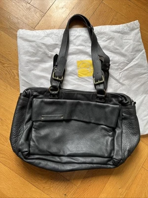 Neuwertige Ledertasche Mandarina Duck Damen dunkelbraun - Bild 1 von 4
