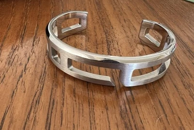 Pulseira masculina de aço inoxidável Hermes - Imagem 1 de 3