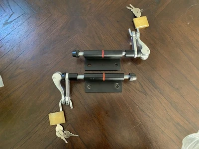 2 enganches para bicicleta Delta bloqueables con bloqueo BH1030N y montaje de 15 mm 20 mm Foto 1 de 4