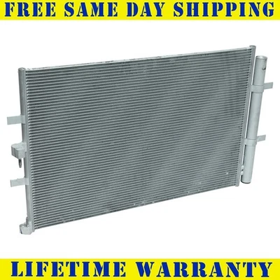 New AC Condenser For 2020-2023 Ford Transit 150 250 350 HD E-Transit 3.5L - Image 1 of 4