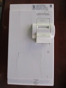 Leviton LB230-T 30A 2-Pole Plug-On Standard Branch Circuit Breaker, Thermal - Picture 1 of 7