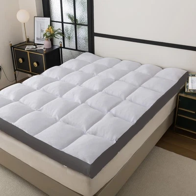 Colchón de espuma viscoelástica WhatsBedding tamaño queen relleno de espuma viscoelástica Warmin... Foto 1 de 4