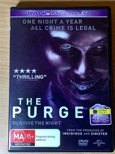 The Purge 1 Ethan Hawke Lena Headley Adelaide Kane (DVD, 2013) Region 2 4 5 GC - Bild 1 von 3