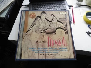 SAX 2308-2310 ED1 Handel Messiah Sir Malcolm Sargent 3LP box - Picture 1 of 3