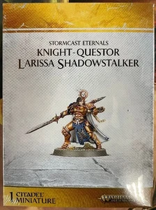 WARHAMMER AGE of SIGMAR - KNIGHT QUESTOR LARISSA SHADOWSTALKER - Games Workshop - Foto 1 di 2