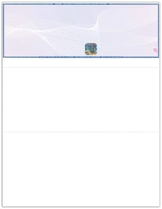 High Security Check Paper with Hologram & 20 Security Features | 500 Sheets |... - Foto 1 di 6