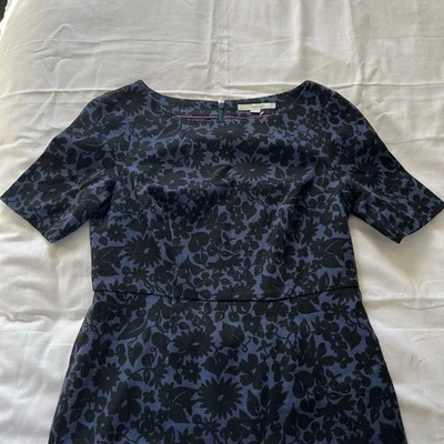 Boden Talia Textured Dress Short Sleeve 10P - Image 1 of 4