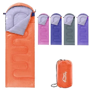 Camping Sleeping Bag 3 Seasons Lightweight &Waterproof with Compression Sack ... - Picture 1 of 7
