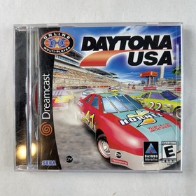 Daytona USA (Sega Dreamcast, 2001) CIB Complete W/ Manual [Tested]
