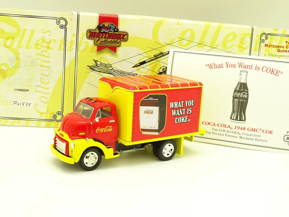 Matchbox 1/60 - GMC COE 1948 COKE Coca Cola - Immagine 1 di 1