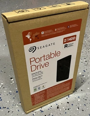 Seagate Portable HDD 2TB STGX2000400  |  New - Image 1 of 4