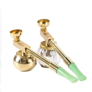 1pcs Brass Portable Tobacco Shisha Water Pipes for Smoking Cigarette Accessories