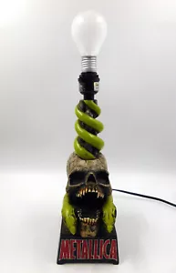 Metallica Skull & Snake Lamp Vintage 2002 - Picture 1 of 11