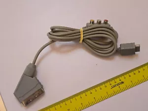 SONY PLAYSTATION 1 2 3 PS1 PS2 PS3 SCART TV CABLE LEAD G-CON AV OUT PORT ADAPTER - Picture 1 of 3