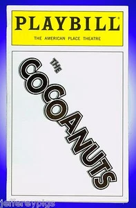 Playbill + The Cocoanuts + Michael McGrath , Robert Sapoff , Michael Berresse - Picture 1 of 4
