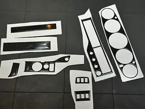 993 / 964 RHD Carbon Fibre Interior Dash Trim Kit - Porsche 911 Fit RS Turbo - Picture 1 of 7