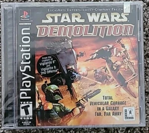 Star Wars: Demolition (Sony PlayStation 1, 2000) Brand New Sealed Crack In Case - Picture 1 of 3