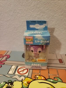 Funko Pocket Pop Keychain Lilo & stitch ANGEL Diamond Exclusive Authentic - Picture 1 of 4