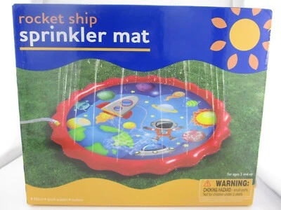 Alfombra rociadora ENVÍO COHETE salpicaduras exteriores 48" - ¡NUEVA, ENVÍO GRATUITO! Foto 1 de 3