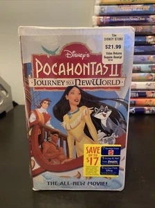 Pocahontas II: Journey To A New World (VHS, 1998) Factory Sealed More In Store - Picture 1 of 12
