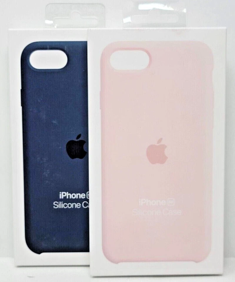 Funda Silicona Apple para Apple iPhone 7/8/SE 2ª y 3ª Generación Rosa Tiza Azul Abismo Foto 1 de 1
