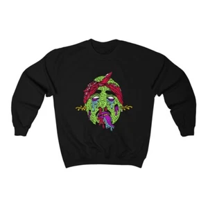 2 Pac Tupac Zombie Colorful Heavy Blend™ Crewneck Sweatshirt - Picture 1 of 3