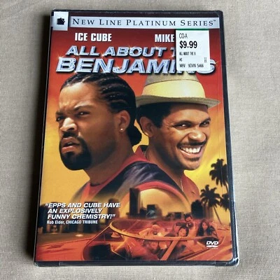 All About The Benjamins (DVD NEW Platinum 2002) Action Comedy Ice Cube Mike Epps - Image 1 of 4