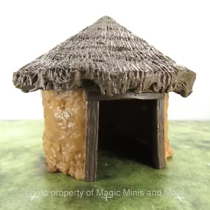 Jungle Shrine ~ SHRINE KEEPER'S HUT Pathfinder D&D 4d Setting miniature - Picture 1 of 3