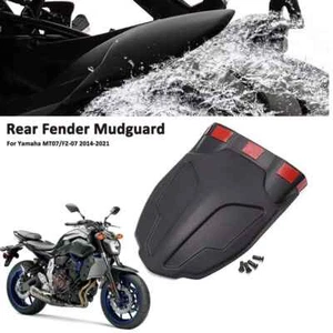 Rear Mudguard Fender Extender For Yamaha MT07 FZ07 Tracer700 2014-2021 2020 - Picture 1 of 9