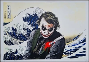 DEATH NYC * Joker * 45 x 32 cm * signed*limited * Certificate # xx/120 - Bild 1 von 10